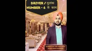 Driver/मूलांक 6 को पैसा और सफलता कहाँ मिलती है? करियर का सच! #numerology #mulank6