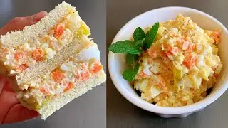 Perfect Potato salad Sandwich With eggs Delicious and Easy 💯 oil free