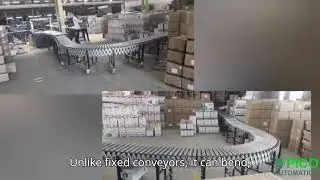 PICO Flexible power roller conveyor
