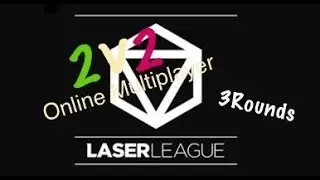 Laser League online 2v2 multiplayer
