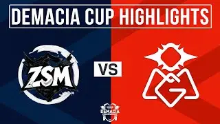 ZSM vs OMG Highlights ALL GAMES | Demacia Cup 2025 | ZSM vs Oh My God