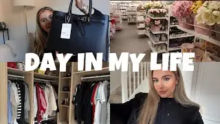 Day in my life | solo shopping, house DIY & primark haul!