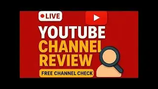 🔥 LIVE YouTube Channel Review  Free Channel Check | Grow Your YouTube Fast | Desi Live  GPY OFFICIAL