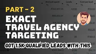 How to Run Meta Ads for Travel Agency | Travel Agency Facebook Ads Targeting | Part 2