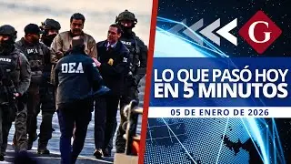 🔵 Noticias 5 enero: INICIA JUICIO CONTRA MADURO / TRUMP AMENAZA A CUBA Y COLOMBIA | Noticiero