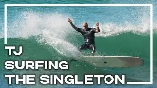 Taylor Jensen Surfing The Singleton At Lennox -  Pre Tour Warm Up! 🏄&zwj;♂️ | Stoked For Travel