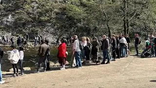 Easter,  exploring Dovedale, Peak District, UK 🇬🇧 Watch until the end to see magical stepping stones