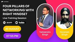 FORSAGE TEAM GLOBAL FOUR PILLARS OF NETWORKING BUSINESS WITH RIGHT MINDSET BY HARPREET SINGH SIR
