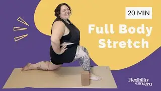FULL BODY STRETCH | Plus Size Beginner Flexibility Routine | 20 minutes