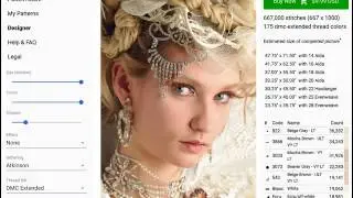 Creating a Cross-Stitch Chart from a Photo