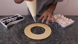 2018 Cake trend - tart cake tutorial
