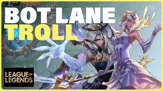 BOT TROLL Morgana x Lux, Ft. GG con Jinx | League of Legends