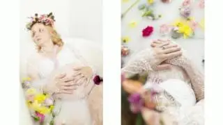 Stylized Maternity Milk Bath Sessions by Forever Me Photography