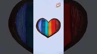 LOVE DRAWING #love #heart #drawing #reels #shorts #shortfeed #ytshorts