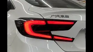 Clear lens 2018 Honda Accord LED tail light
