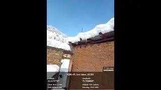 welcome my village Dadian kathawa my village my world happy snowfall enjoy 