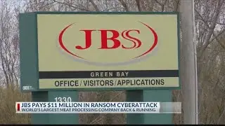 JBS, world&rsquo;s largest meat producer, paid $11 million in ransom to hackers