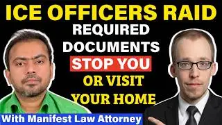 🚨 ICE Officers Raid | Required Documents When They Stop You or Visit Your Home with @TryManifest