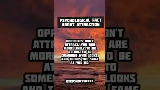 psychological fact about attachment #psychologic #psychologicalfacts