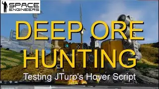 Space Engineers Beyond Survival Deep Ore Hunt via HOVERCRAFT