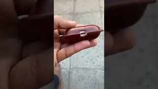 AirPods Pro leather case￼