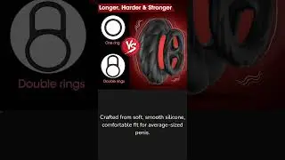 vibrating cock ring sex toys for men penis ring vibrator with 10 vibrations