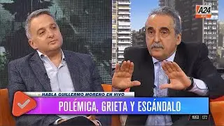 Guillermo Moreno con Mariano Yezze - A24 - 11/07/21