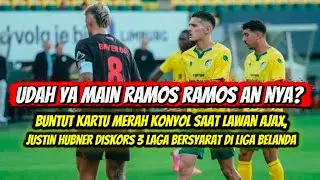 Buntut Kartu Merah Konyol saat Lawan Ajax, Justin Hubner Diskors 3 Laga Bersyarat di Liga Belanda