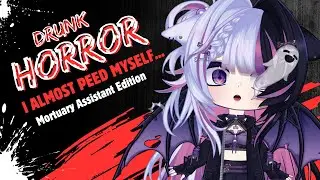 I almost peed myself... Drunk VTuber plays a horror game!