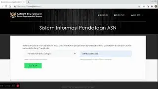 update email pns kanreg III melalui kanreg3.id/puasn