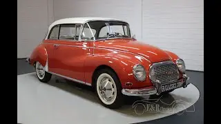 DKW Auto Union 1000S 1961 extensively restored -VIDEO- www.ERclassics.com