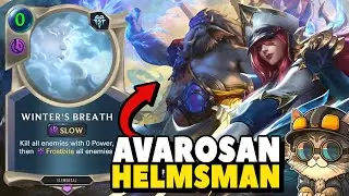 New INCREDIBLE Way To Play Frostbite !!! Ashe Illaoi Deck - Legends of Runeterra