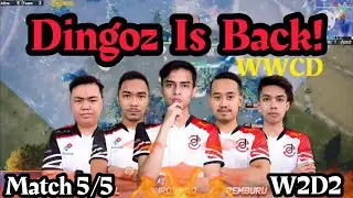 DINGOZ BANGKIT UNTUK KE SUPERWEEKEND | DINGOZ VS ANTI CIRCLE‼️ Match 5 &bull; PMPL MY/SG S3 W2D2