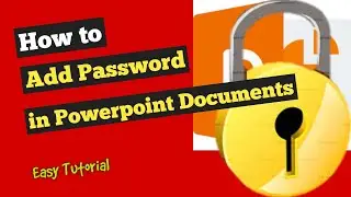 HOW TO LOCK OR ADD PASSWORD IN POWERPOINT DOCUMENTS 2020/Microsoft Tutorial/Amethy TV