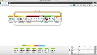 Imperial Valley MESA: Following a Line with a Color Sensor (LEGO EV3)