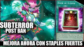 IMPROVES MUCH WITH STRONG STAPLES! | SUBTERROR DECK PROFILE #Yugioh #DuelLinks