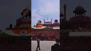 Red Fort Near Delhi Celebration Independence day 2024 #independenceday #15august #pmmodi #redfort