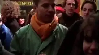 1992 Streetdance zur Lichterkette gegen Rassismus mit Conquering Sound System Hannover City