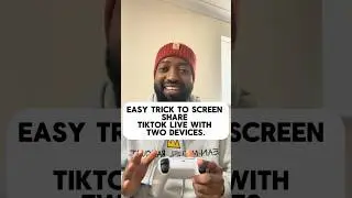 How to screen share TikTok live with two devices. #viralvideo #efootball #ps5 #fifa #billionviews