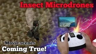 Insect Microdrones | movie scenes coming true | In 2025 | Detailed Information ℹ️ |