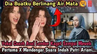 BERLINANG‼️VOKAL COACH LONDON SAMPE MEWEK PERTAMA X DENGAR SUARA PUTRI | REACTION PUTRI ARIANI