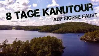 8 Tage Kanutour in Schweden Shortcut #kanuking #schweden #kanu #kajak #bushcraft #outdoor #roadtrip