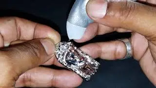 Harlembling MEDIUM Jesus piece w/NATURAL diamonds PASS TWO DIAMOND TESTERS review flash test🌟