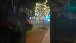 Morning jog thru downtown Ada with the Christmas lights 1.2.26 