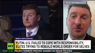 President Putin spoke double standards in foreign policy, and praising the traditional values