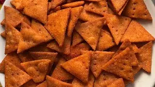Crispy Tomato Nachos Chips | परफेक्ट शाम का स्नैक्स | आसानी से घर पर बनाए नाचोज़ की रेसिपी #snacks