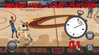 TOP 5 FULL COURT SHOTS IN NBA LIVE MOBILE!!! (INSANE)