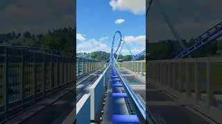 Intamin Blitz POV in Planet Coaster 2?! #rollercoaster #planetcoaster2