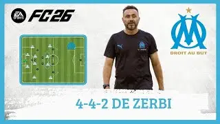 Схема 4-4-2 Роберто Де Зерби в &laquo;Марселе&raquo; (OM) в EA FC 26 |Тактика|
