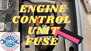 Audi A3 Diesel 2017 Engine Control Management ECU Fuse Location
